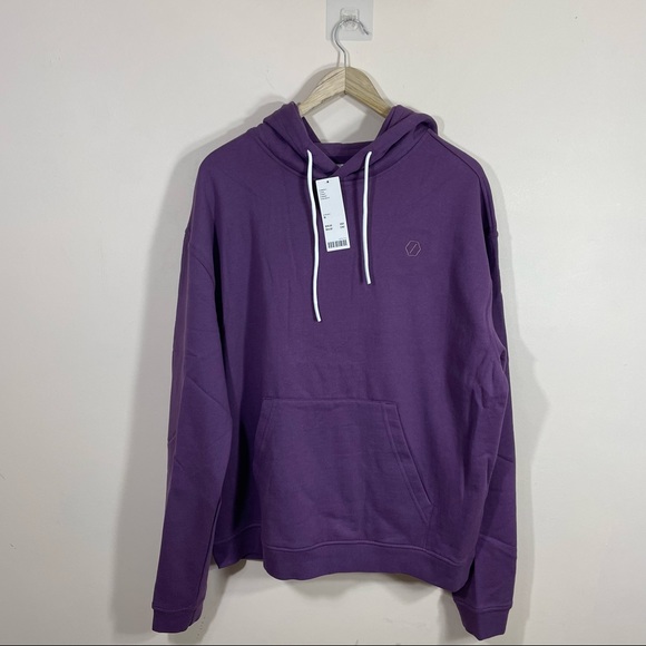 Urban Outfitters Standard Cloth Foundation Hoodie Sweatshirt Purple - Picture 5 of 11